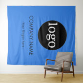 Tenture Carte d'identité de l'entreprise personnalisée Arr (En situation (horizontale))