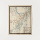 Tenture Carte du Mexique et du Texas (Devant)
