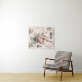 Tenture Carte géologique de l'Ecosse (En situation (horizontale))