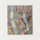 Tenture Carte moderne de New York II (Devant)