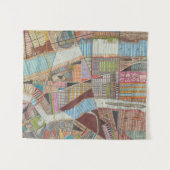 Tenture Carte moderne de New York II (Devant (Horizontal))