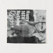 Tenture Carte photo personnalisée Fond d'écran (Devant (Horizontal))