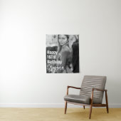 Tenture Carte photo personnalisée Fond d'écran (En situation)