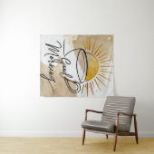 Tenture Carte postale Good Morning (En situation (horizontale))