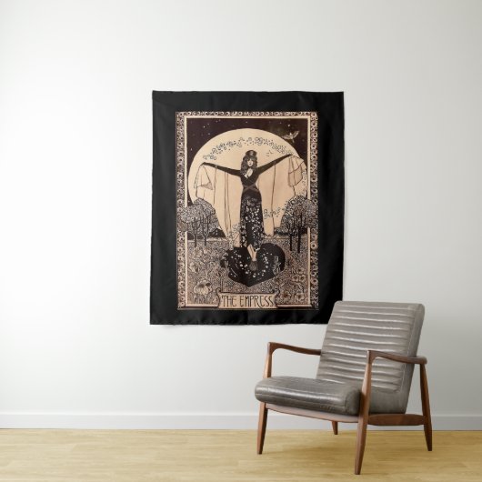 Tenture Carte Tarot Empress (En situation)