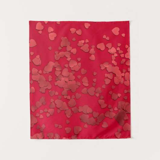 Tenture Carton rouge numérique (Devant)