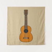 Carton simple de guitare acoustique