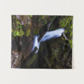 Tenture Cascade dans la forêt enchantée (Devant (Horizontal))