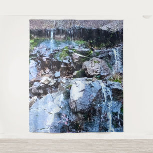Tenture Cascade de montagne pittoresque - Nature sauvage R