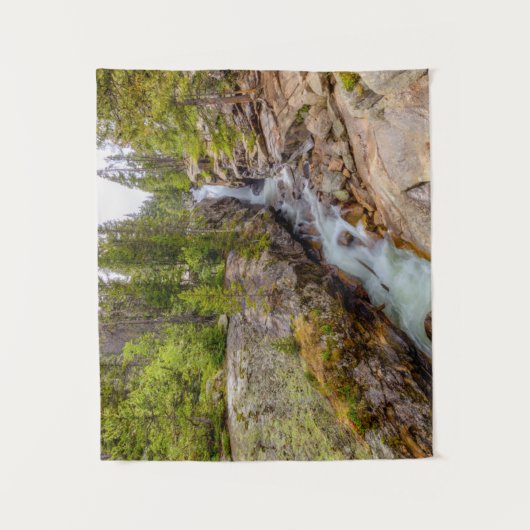 Tenture Cascade et rivière Cascade (Devant)