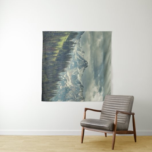 Tenture Cascade nord : Majestic Mountain Peak. (En situation (horizontale))