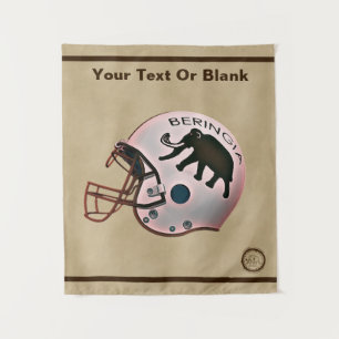 Tenture Casque de football de l'Université de Beringia