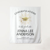 Tenture Casquette d'or moderne avec Starburst (Devant)