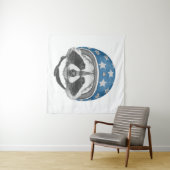 Tenture Casse-cou de raton laveur (En situation (horizontale))