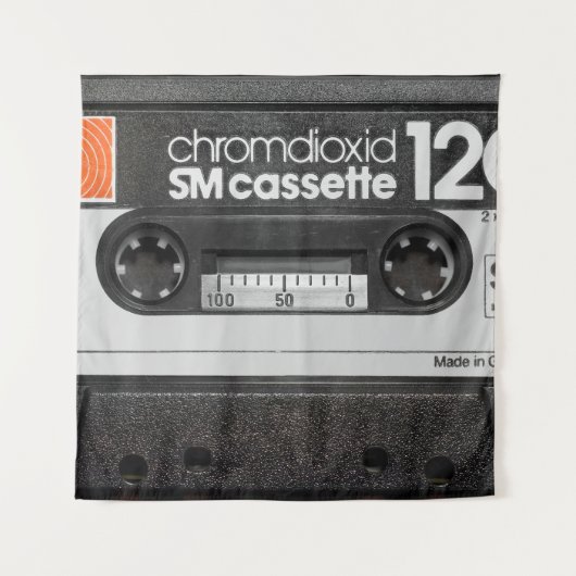 Tenture Cassette vintage BASF : Élément du collecteur (Devant)
