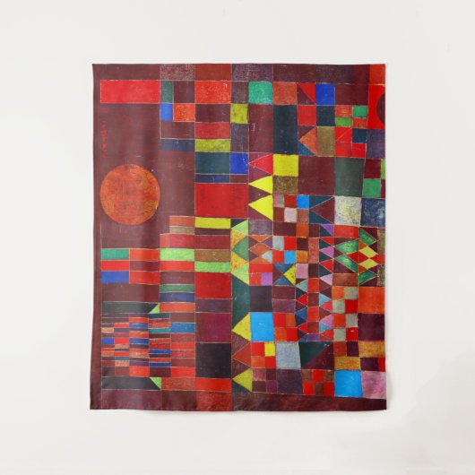 Tenture Castle and Sun, Paul Klee (Devant)