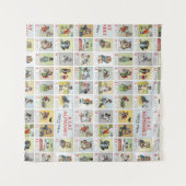 Tenture Cat Alphabet, Louis Wain (Devant (Horizontal))