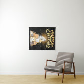 Tenture Cat de Noël (En situation (horizontale))