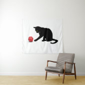 Tenture Cat Rolling Dice RPG Rôle Jeu Jeux Jeu Jeu Lov (En situation (horizontale))