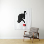 Tenture Cat Rolling Dice RPG Rôle Jeu Jeux Jeu Jeu Lov (En situation)