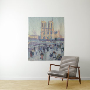 Tenture Cathédrale Notre-Dame Paris France Peinture classi
