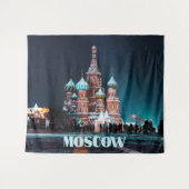 Tenture Cathédrale Saint-Basile de Moscou Russie (Devant (Horizontal))
