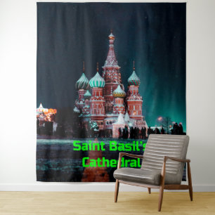 Tenture Cathédrale Saint-Basile, Moscou, Russie