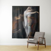 Tenture Cauchemar par Henry Fuseli Gothic Macabre Dark Art (En situation)