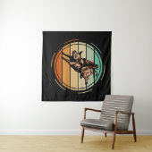 Tenture Cavalier de Rodéo de Taureau Cow-boy Occidental Vi (En situation (horizontale))