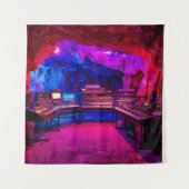 Tenture Cave Music Studio (Devant)