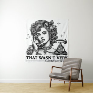 Tenture Ce n'était pas de l'argent en espèces de votre mèm