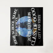 Tenture Célébration de la promotion de fin d'études 2024 B (Devant)