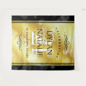 Tenture Célébration élégante du 21e anniversaire de mariag (Devant (Horizontal))