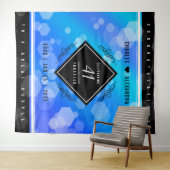 Tenture Célébration élégante du 41e anniversaire de mariag (En situation (horizontale))