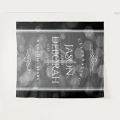 Tenture Célébration élégante du 4e anniversaire de mariage (Devant (Horizontal))