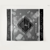 Tenture Célébration élégante du 4e anniversaire de mariage (Devant (Horizontal))