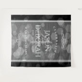 Tenture Célébration élégante du 4ème anniversaire de maria (Devant (Horizontal))