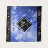 Tenture Célébration élégante du 65e anniversaire de mariag (Devant (Horizontal))