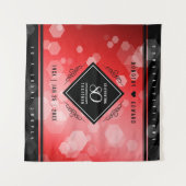 Tenture Célébration élégante du 80e anniversaire de mariag (Devant (Horizontal))