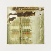 Tenture Célébrations d'hiver dans la neige, avec Kittens (Devant (Horizontal))