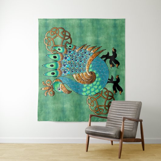 Tenture Celt et Feathers (En situation)