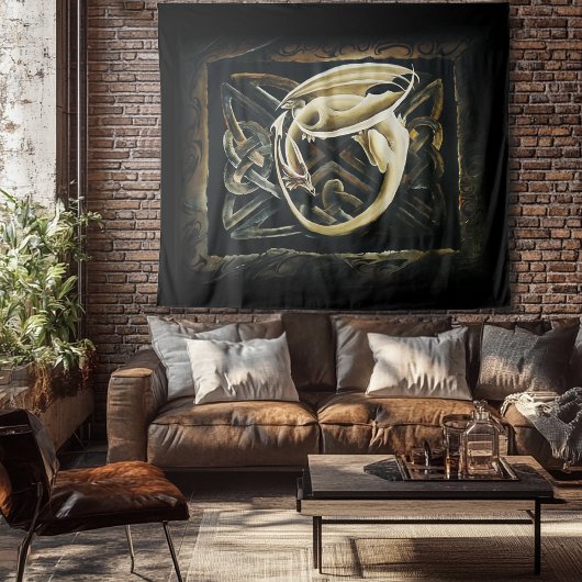 Tenture Céltic Knot Creative Dragon