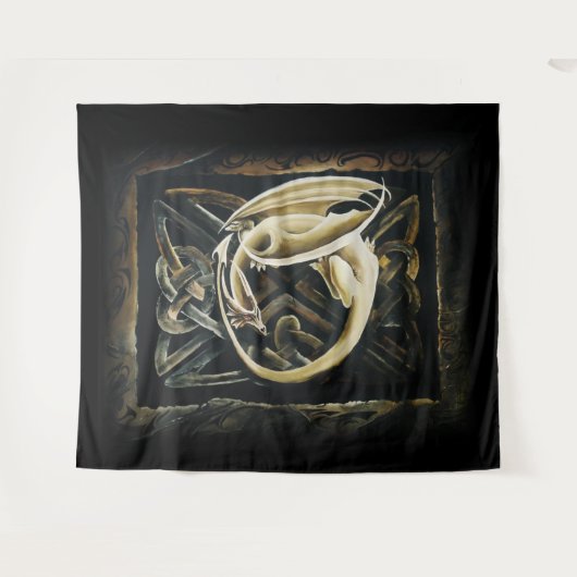 Tenture Céltic Knot Creative Dragon (Devant (Horizontal))