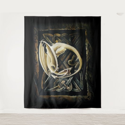 Tenture Céltic Knot Creative Dragon (Devant)