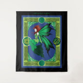Tenture Celtic Knot Work Green Fairy (Devant)