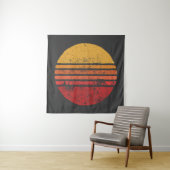 Tenture Cercle de groncs Vintages du soleil Illustrationsv (En situation)