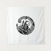 Tenture Cercle du dragon de la secte Nichiren (Devant (Horizontal))