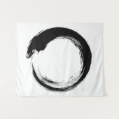 Tenture Cercle Zen Enso (Devant (Horizontal))