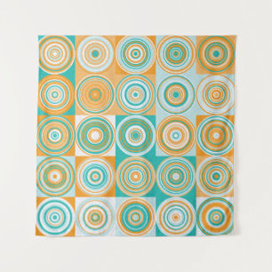 Tenture Cercles colorés aléatoires : Arrière - plan artist