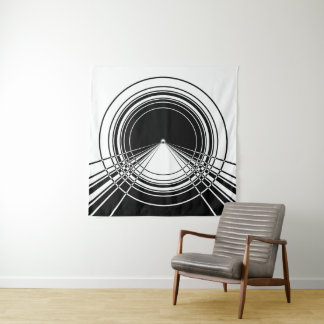Tenture Cercles de fractale